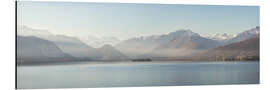 Alubild Panorama von isola Madre auf den Lago Maggiore, Stresa, Italien