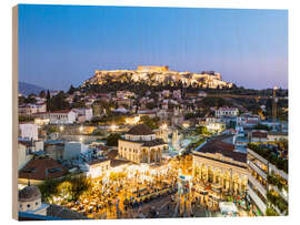 Puutaulu Acropolis and Monastiraki Square, Athens