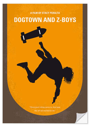 Selvklebende plakat Dogtown And Z-Boys