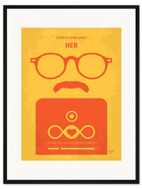 Gerahmter Kunstdruck Her