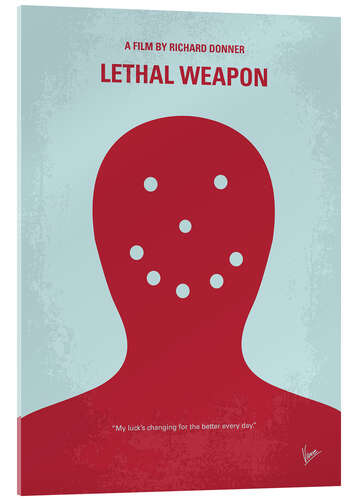 Acrylic print Lethal Weapon