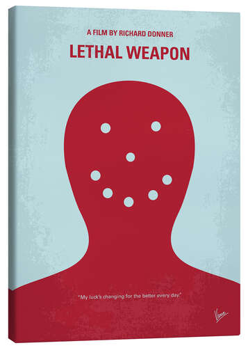 Canvas print Lethal Weapon