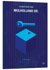 Tableau en aluminium Mulholland Drive (anglais)