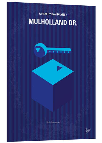 Tableau en PVC Mulholland Drive (anglais)