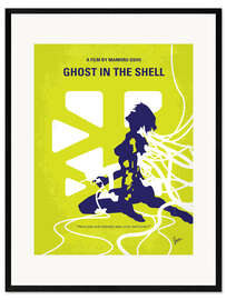 Ingelijste kunstdruk Ghost In The Shell