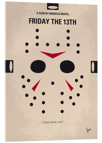 Acrylglasbild Friday The 13th