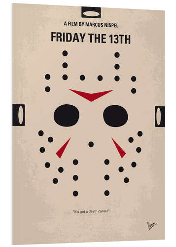 Cuadro de PVC Friday The 13th