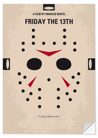 Wandsticker Friday The 13th