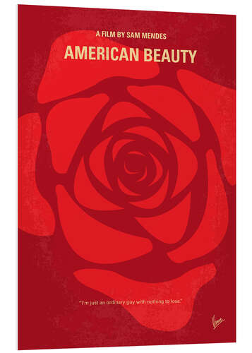 Foam board print American Beauty