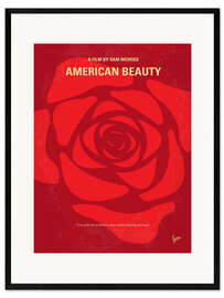 Impression artistique encadrée American Beauty (anglais)