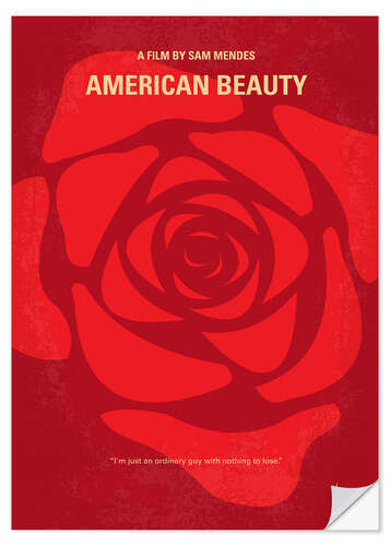 Naklejka na ścianę American Beauty