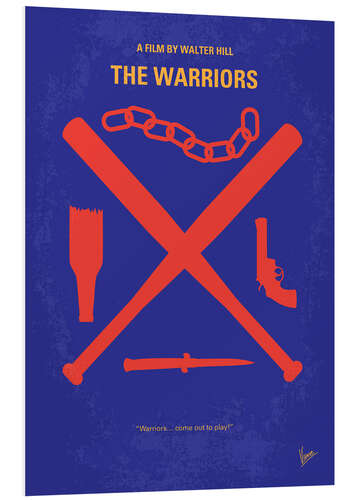 Foam board print The Warriors