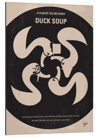 Stampa su alluminio Duck Soup (La guerra lampo dei Fratelli Marx)