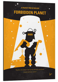 Aluminium print Forbidden Planet