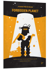 Foam board print Forbidden Planet