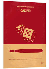 Foam board print Casino