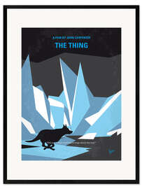 Inramat konsttryck The Thing