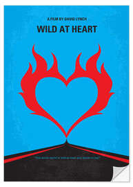 Selvklebende plakat Wild At Heart