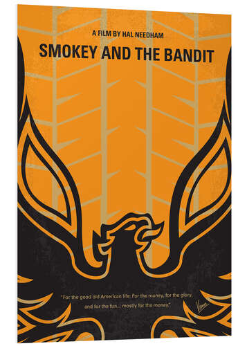 Foam board print Smokey And The Bandits