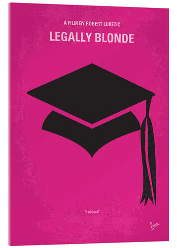 Acrylglasbild Legally Blonde