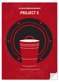 Muursticker Project X