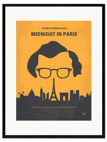 Ingelijste kunstdruk Midnight In Paris