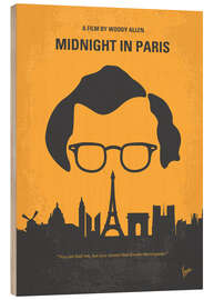 Holzbild Midnight In Paris