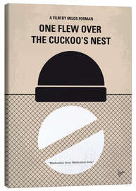 Stampa su tela One Flew Over The Cuckoo&#039;s Nest (Qualcuno volò sul nido del cuculo)