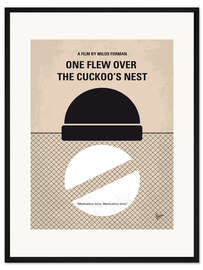 Gerahmter Kunstdruck One Flew Over The Cuckoo's Nest