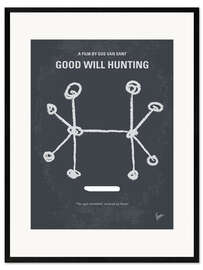 Impresión de arte enmarcada El indomable Will Hunting