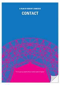 Selvklebende plakat Contact