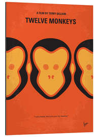 Stampa su alluminio Twelve Monkeys (L'esercito delle 12 scimmie)