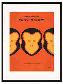 Gerahmter Kunstdruck Twelve Monkeys