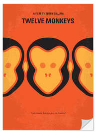 Vinilo para la pared Twelve Monkeys