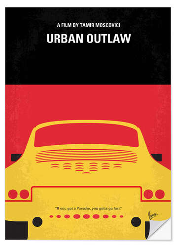 Sticker mural Urban Outlaw (anglais)