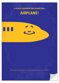 Selvklebende plakat Airplane!