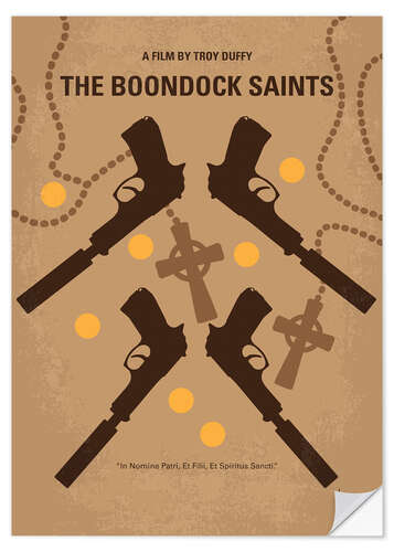 Selvklebende plakat The Boondock Saints