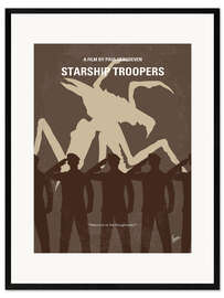 Kehystetty taidepainatus Starship Troopers