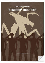 Sticker mural Starship Troopers (anglais)
