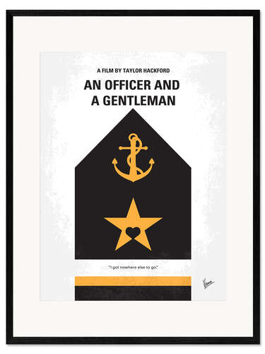Framed art print An Officer And A Gentleman