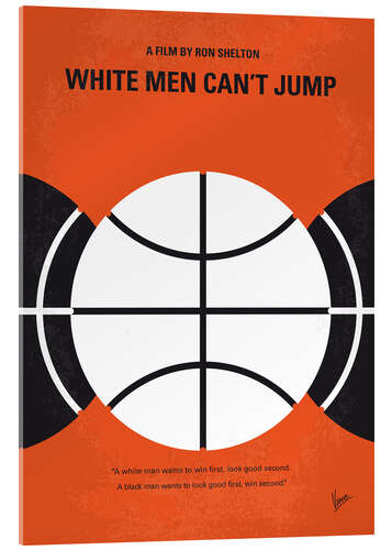 Cuadro de metacrilato White Men Can't Jump