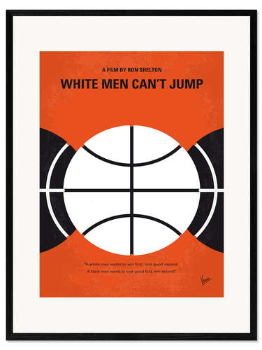 Framed art print White Men Can't Jump
