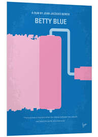 Foam board print Betty Blue