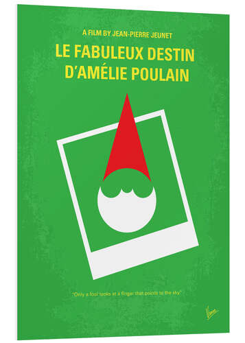 Foam board print Le Fabuleux Destin d'Amélie Poulain