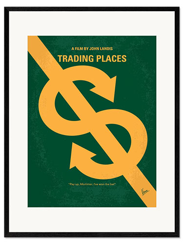 Framed art print Trading Places