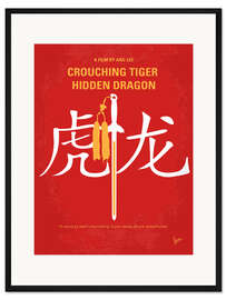 Gerahmter Kunstdruck Crouching Tiger Hidden Dragon