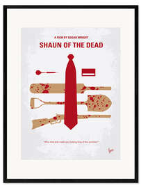Innrammet kunsttrykk Shaun of the Dead
