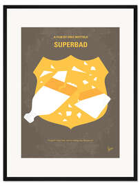 Gerahmter Kunstdruck Superbad