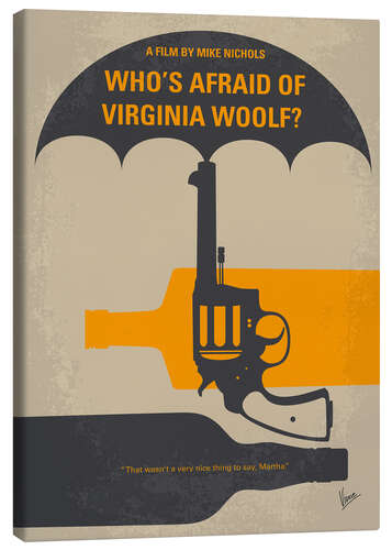 Canvas-taulu Who's Afraid Of Virginia Woolf?