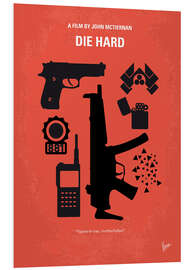 Foam board print Die Hard